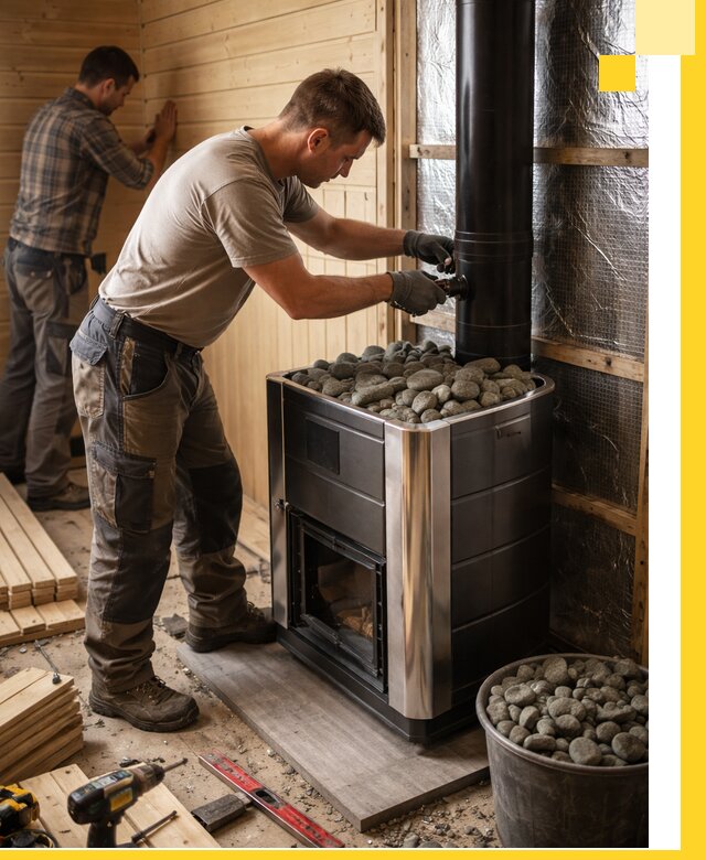 Проектирование и строительство парилок для бани в Зиме под ключ