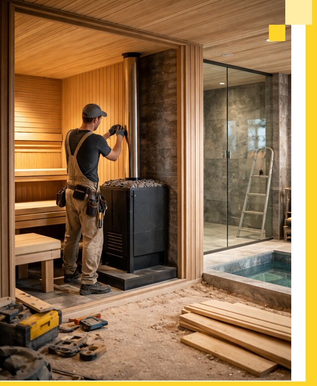 Полное строительство банных комплексов под ключ в Зиме