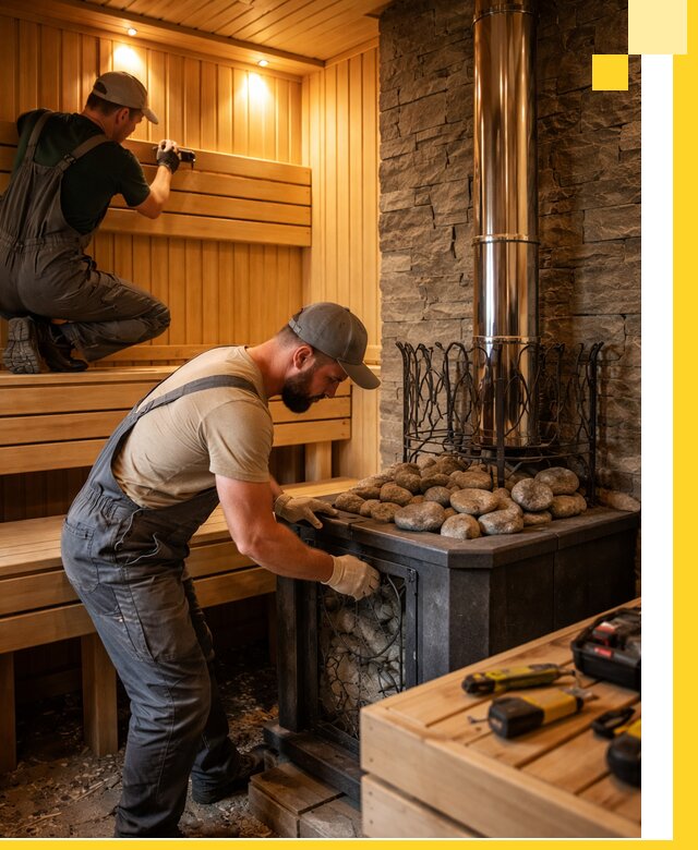 Комплексный дизайн бань, саун и зон отдыха в Зиме