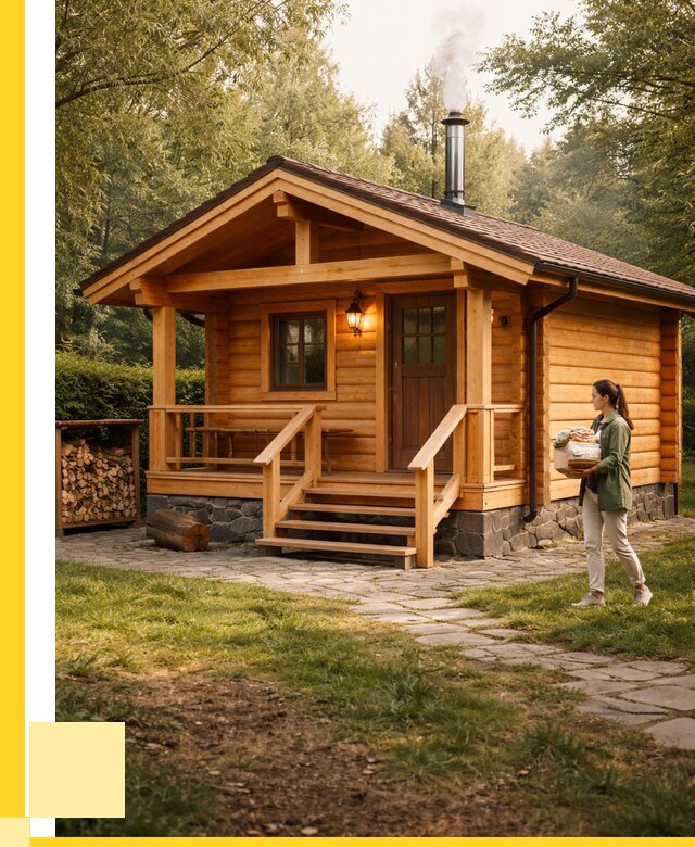 Купить баню под ключ в Зиме от 664820 р. | ЭриданЗма