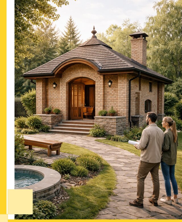 Проект кирпичной бани в Зиме от 30684 р. | ЭриданЗма