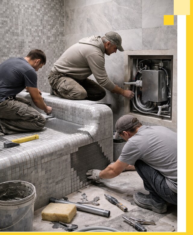 Проекты хамамов под ключ в Зиме и дизайн и строительство