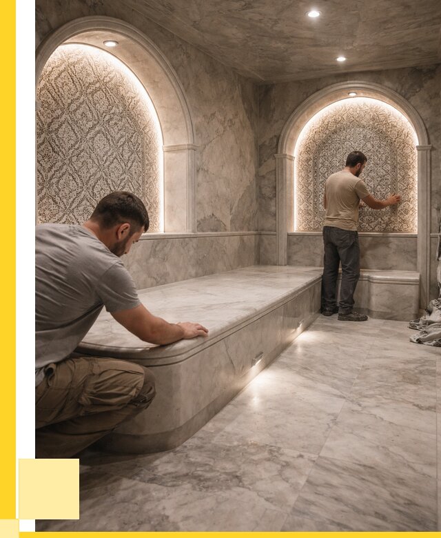 Турецкие бани под ключ в Зиме от 255700 р. | ЭриданЗма