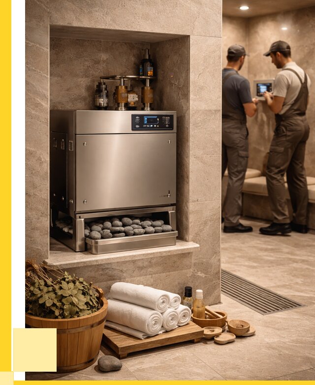 Парогенераторы для хамама в Зиме от 76710 р. | ЭриданЗма