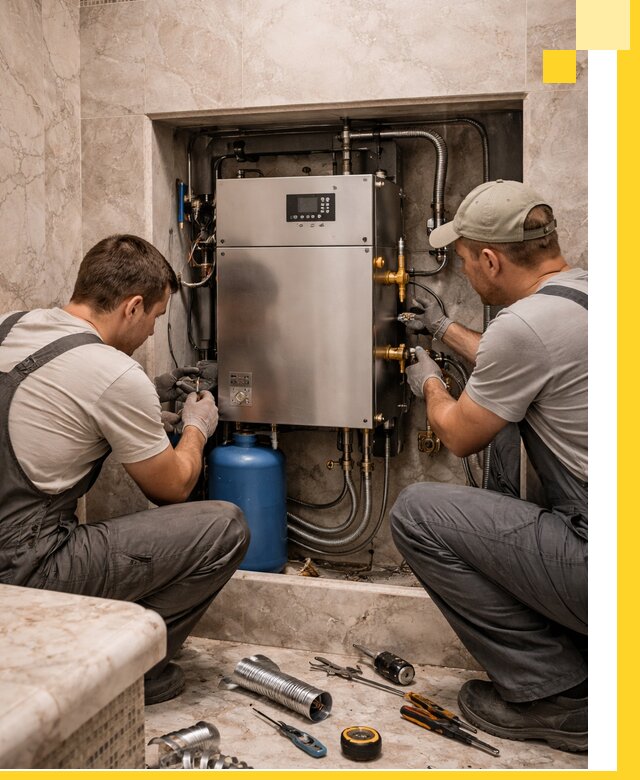 Продажа и установка парогенераторов для хамама в Зиме