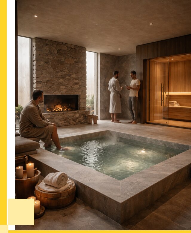 Дизайн интерьеров SPA в Зиме под ключ от 8182 р., ЭриданЗма